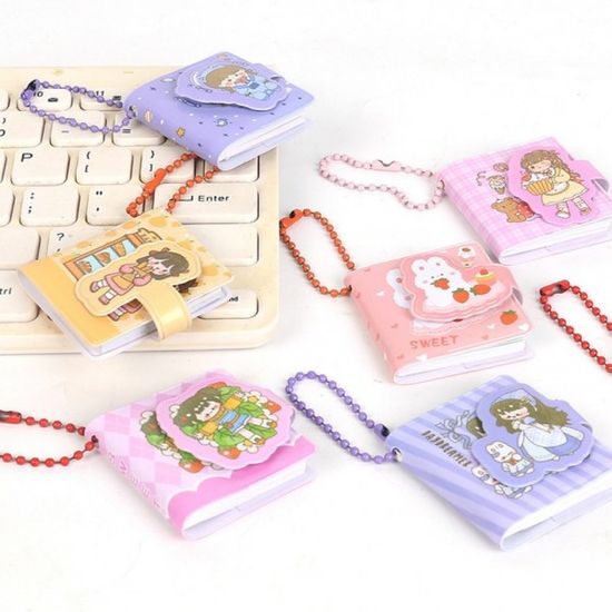 귀여운 소녀 미니 노트