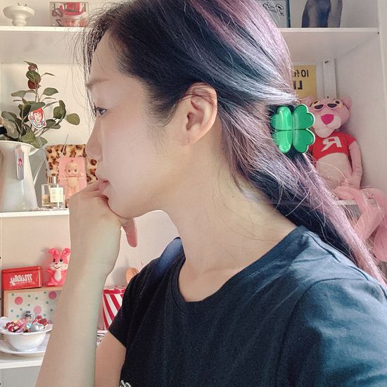 네잎클로버 반묶음 집게핀