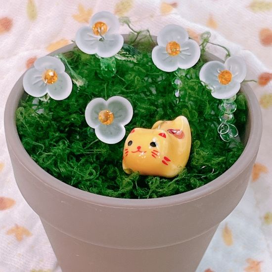 귀여운 비즈 식물 만들기 DIY 키트 재료 부자재 수업
