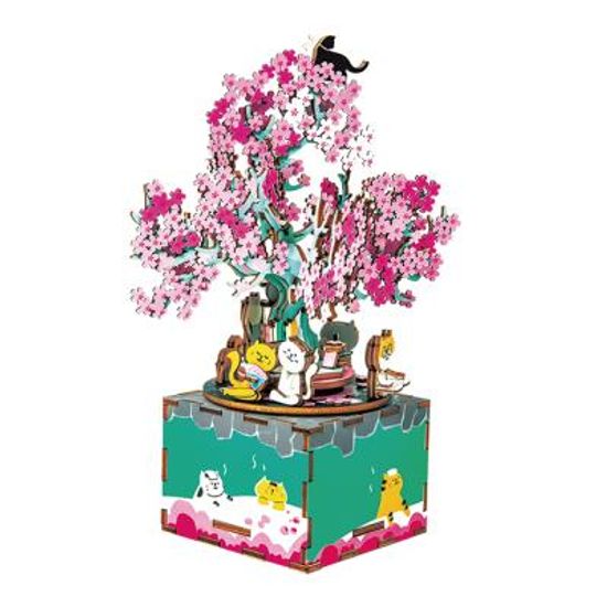 ROBOTIME 뮤직박스 벚꽃 Cherry blossom tree AM409