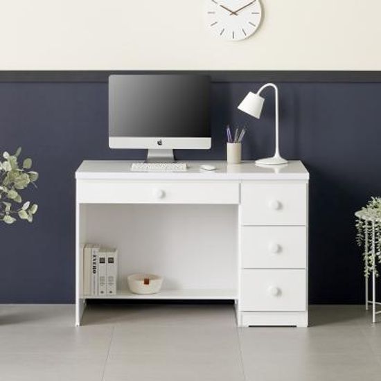 미니룸 4칸서랍 소형 책상