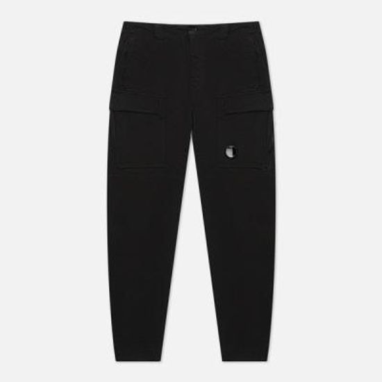CP컴퍼니 Stretch Sateen Mens Pants (BLACK)