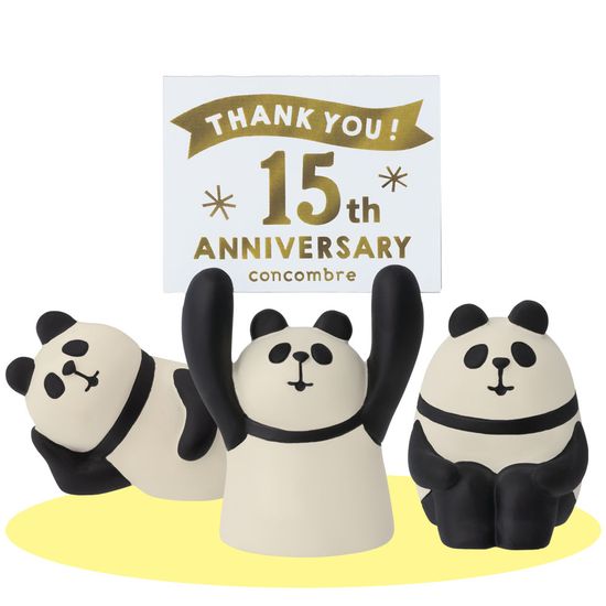 concombre 15주년 판다 세트