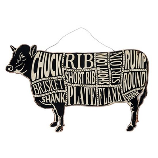 인테리어 틴보드-BEEF PARTS