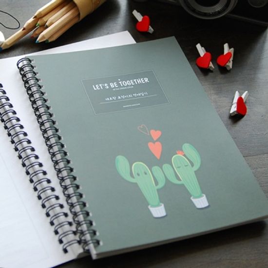 제이로그 커플 다이어리(커플가계부)-오 달링 선인장