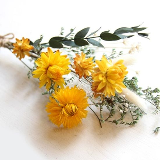 헬리크라섬과유칼립투스믹스다발