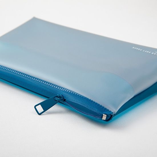  Clear Soft Pouch - 블루