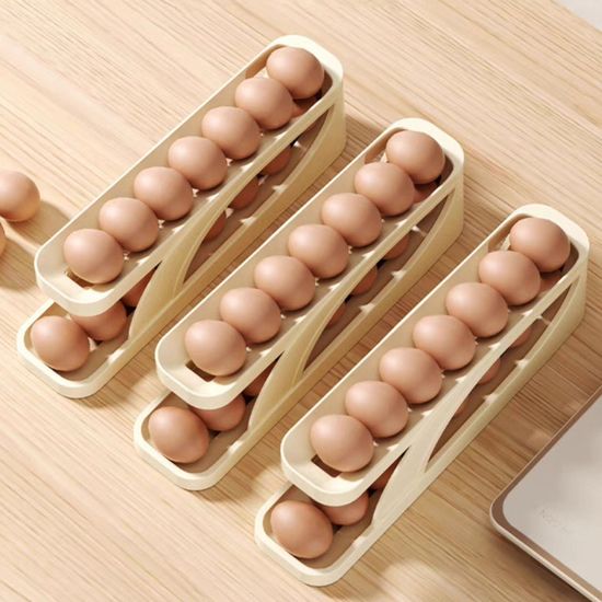 2단 슬라이딩 달걀 정리 보관함