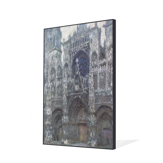 [더벨라] 모네 - 루앙 대성당. 정문, 흐린 날씨