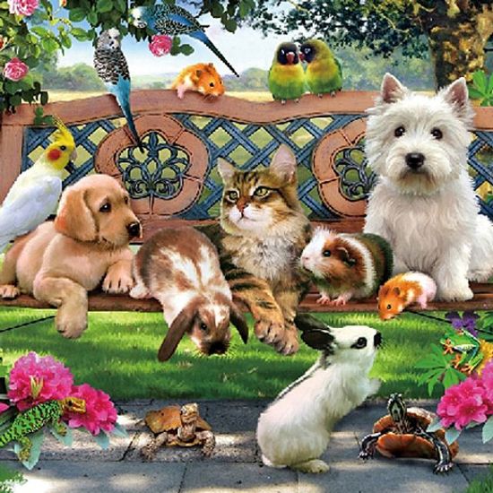 직소퍼즐 - 150피스 귀여운 애완동물(W2872E8)