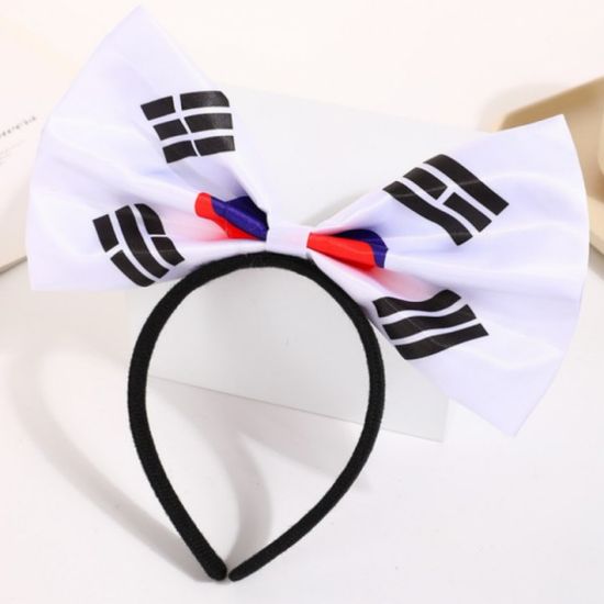 태극기 머리띠 행사 경기 응원도구 축구 응원 헤어밴