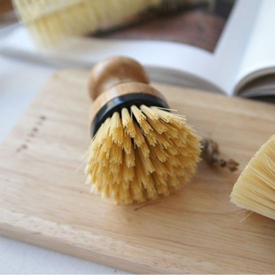 [HEIM] 우드핸들 청소 브러쉬 미니솔