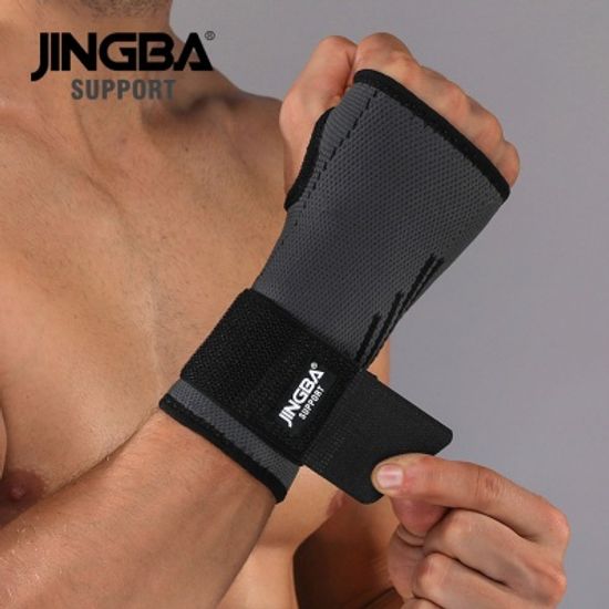 JINGBA 손목보호대 헬스스트랩 손목아대 리스트랩 2개