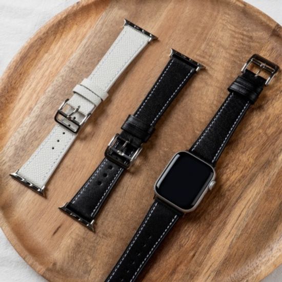 [오늘도착/필름증정] 애플워치 싱글 레더 가죽 스트랩