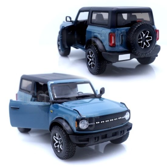 1:24 포드 브롱코 배드랜즈 블루 미니카 다이캐스트