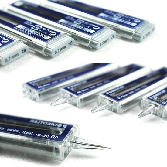 스테들러 0.5mm 샤프심 Mars micro carbon 255 1Box