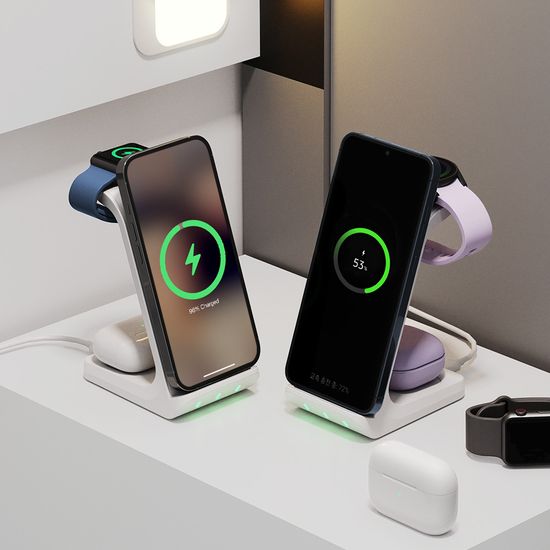 알로 3in1 프로 올인원 고속 무선 충전기 UC320WA