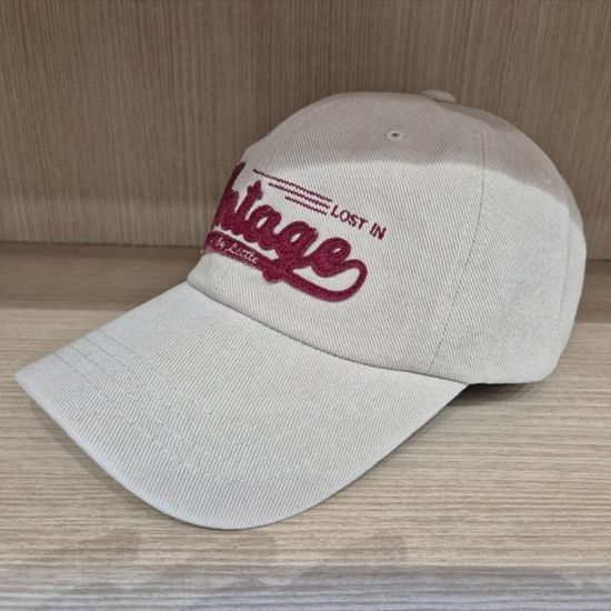 [애슬릿]골덴 레터링 자수 커플 볼캡 야구 겨울 모자