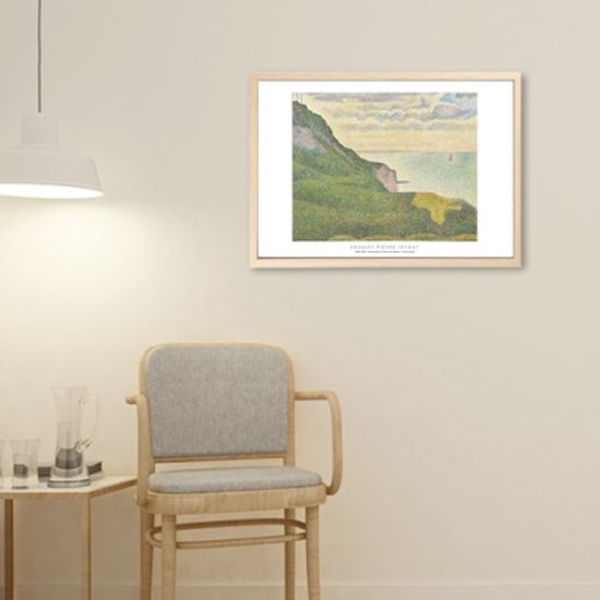 Seascape at Port en Bessin - 조르주 쇠라 007