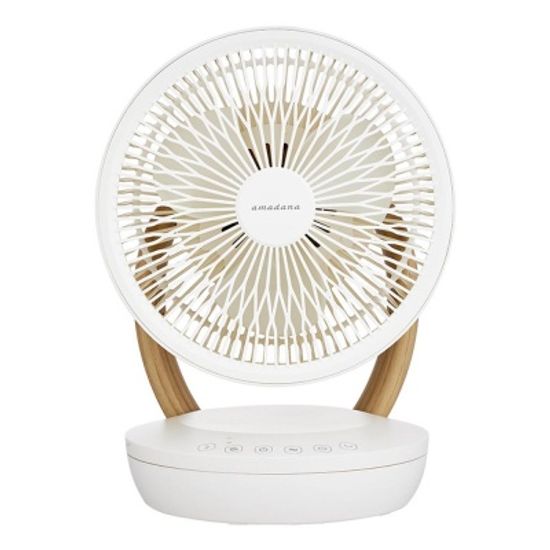 엔틱 우드 에어 선풍기 공기순환 써큘레이터