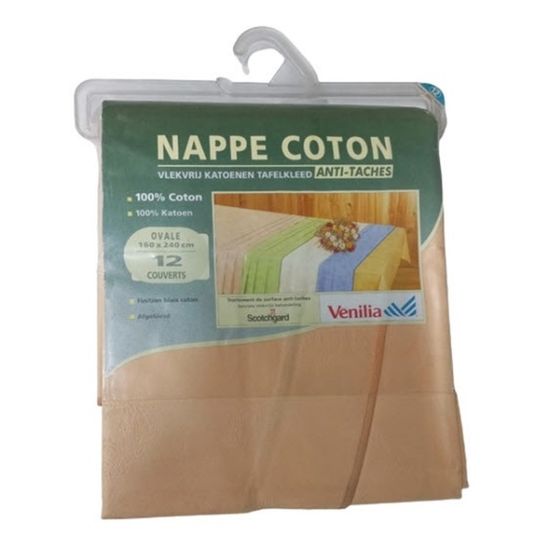 베닐리아 얼룩방지 면 식탁보(NAPPE COTON)1개