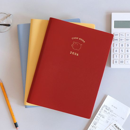 2026 생활의 온도 커버형 가계부 (날짜형)