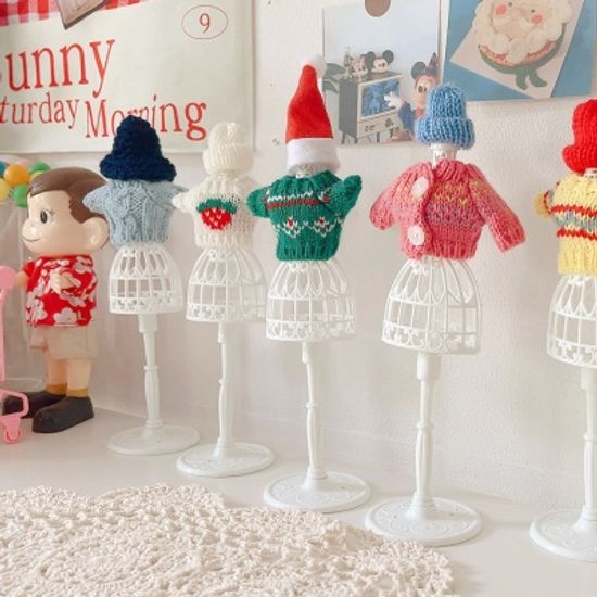 인형용 마네킹 옷걸이 미니어처(4컬러)