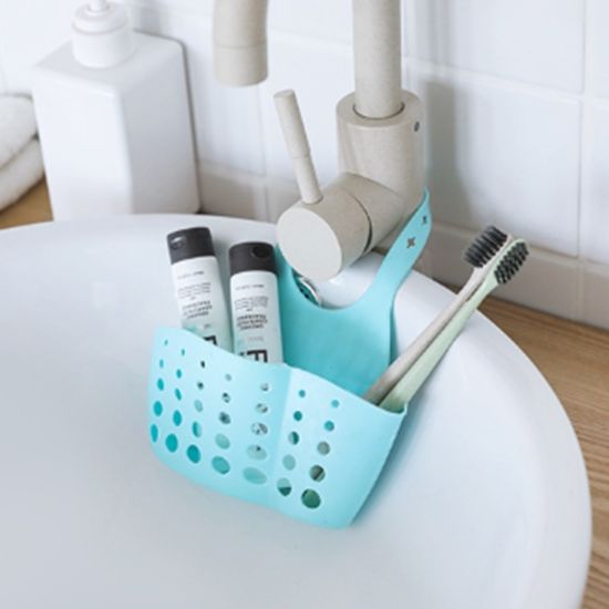 파스텔 PVC 물빠짐 수세미 거치대 4color