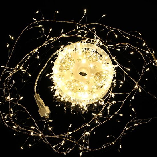 [도토로]은하수 LED 500구 실버선 지네 지니전구(12.5