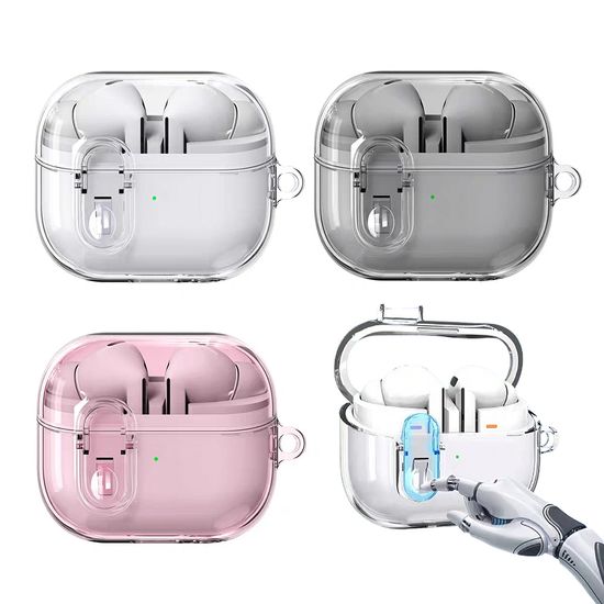 삼성 갤럭시 버즈3 프로 투명 락 잠금 실리콘 케이스