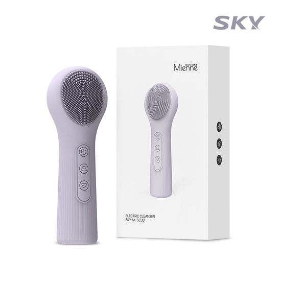 스카이 미엔느 온열 실리콘 진동 클렌저 세안기 SC30