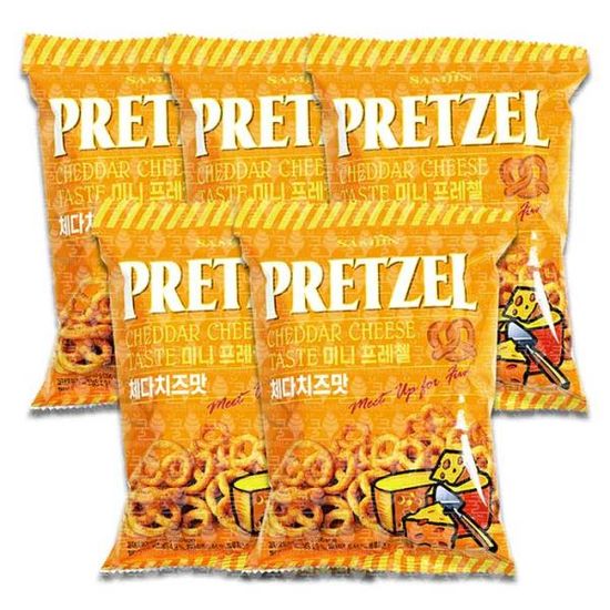 SAMJIN 미니 PRETZEL 체다치즈맛 85g 5개CH2048965