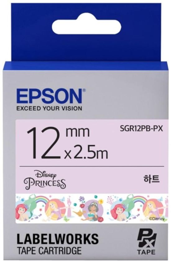 EPSON 정품 라벨테이프 SGR12PB-PX
