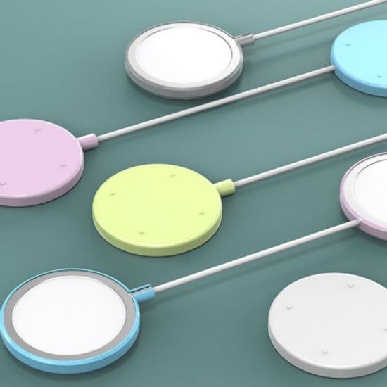 맥세이프 무선충전기 보호 캔디 컬러 투명 젤리케이스