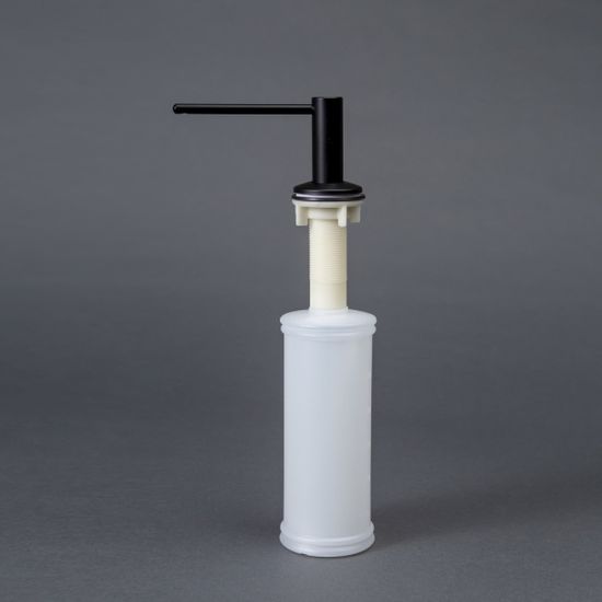 심플라인 싱크대 디스펜서 매립형 주방세제펌프 블랙