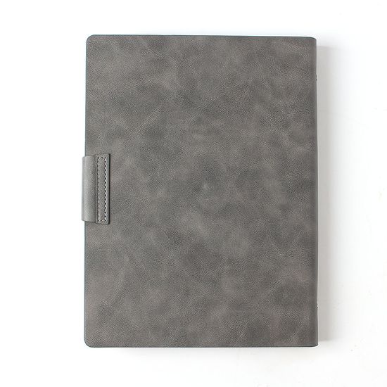 레더핏 다이어리형 노트(A5) (그레이) 업무용다이어리
