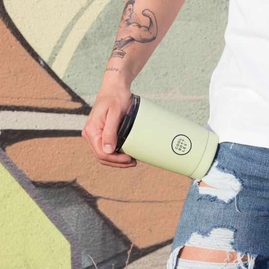 Cool Bottles 텀블러 파스텔그린 (550ml)