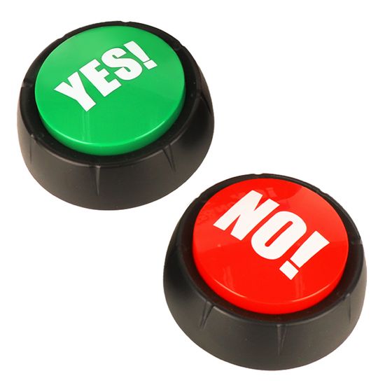 소리나는 YES or NO 빅버튼 사운드 부저 세트