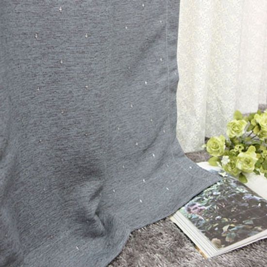 은하수 암막커튼 - 블루그레이