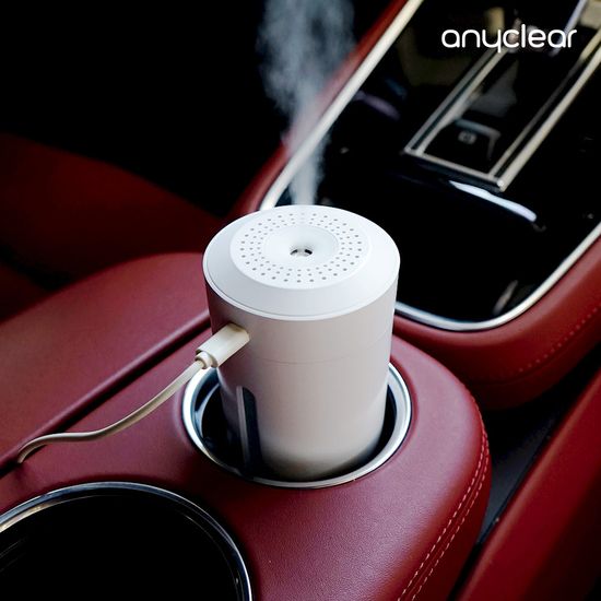 애니클리어 자동차 차량용 휴대용 USB 텀블러 가습기