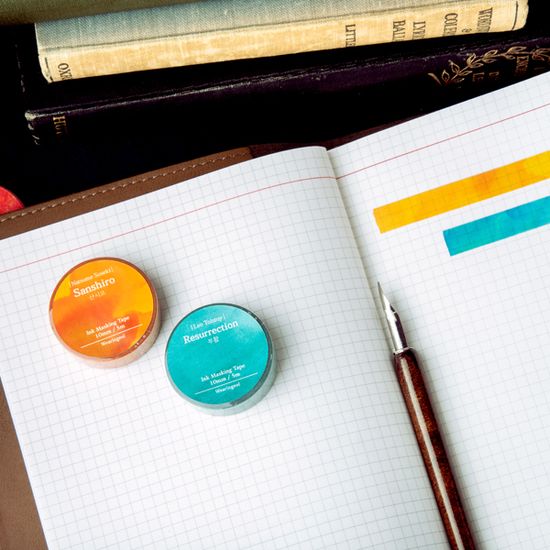 [단품]세계 문학 잉크 마스킹테이프