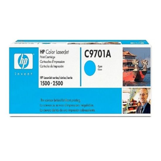HP C9701A 정품토너 / CLJ1500, CLJ2500 Cyan (4,000 Page)