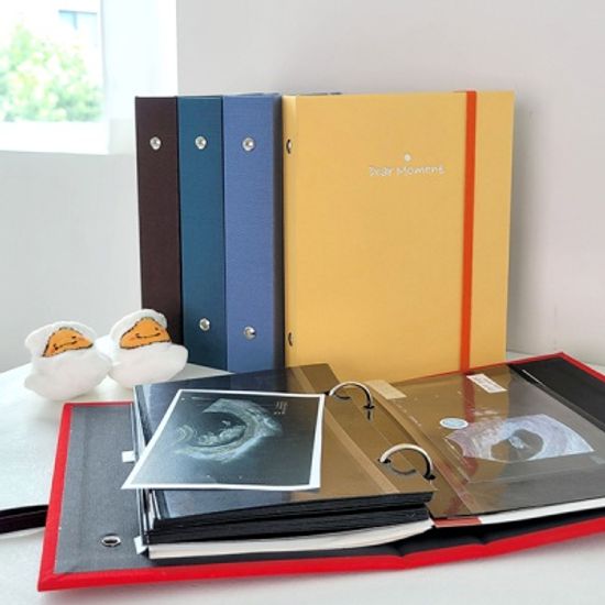 쁘띠 임신 초음파앨범 A6 바인더-옐로우
