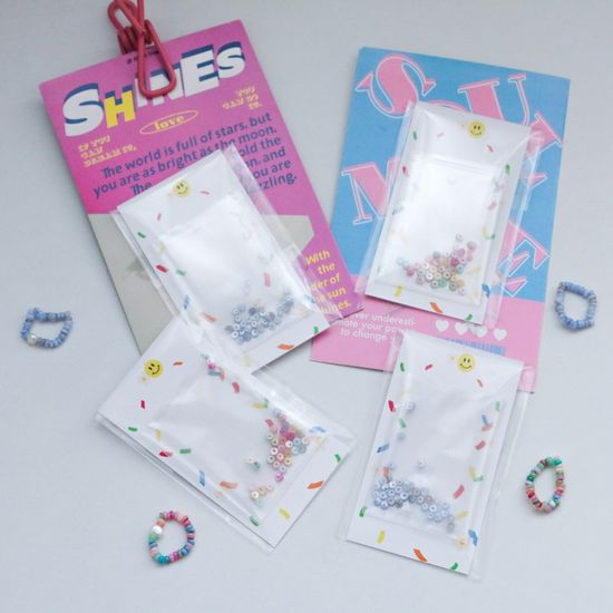 여름 컬러 비즈 반지 만들기 DIY 키트 세트 공예 재료