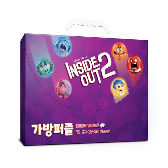 [Disney] 인사이드아웃2 가방퍼즐 15, 20, 25, 30조각