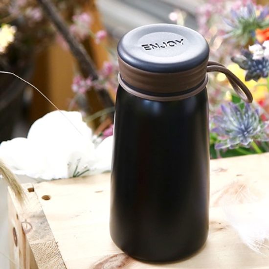 엔조이 스티링 진공 스텐 텀블러 300ml(블랙)