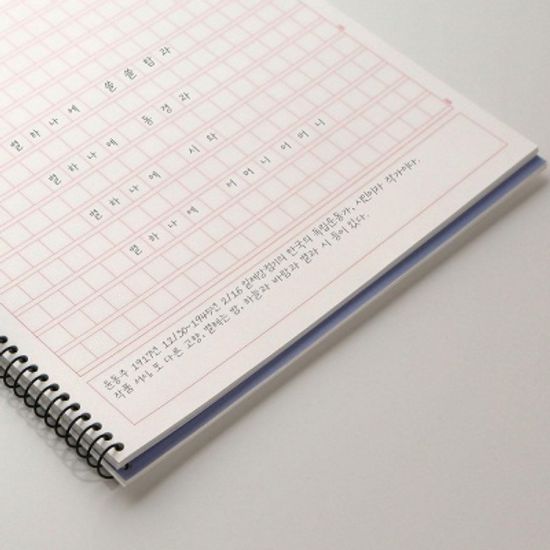 핑크풋 별빛원고지노트