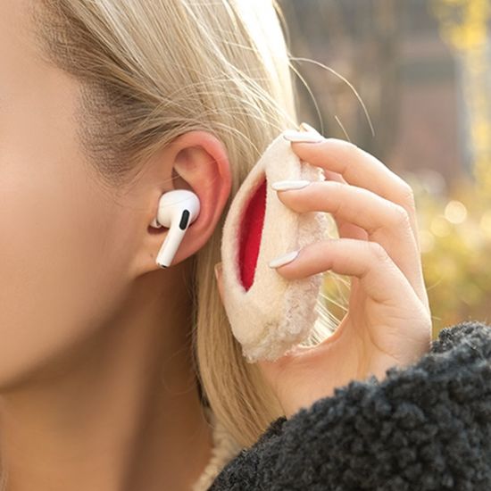 이어워머 끈없는 분리형 귀마개 2type