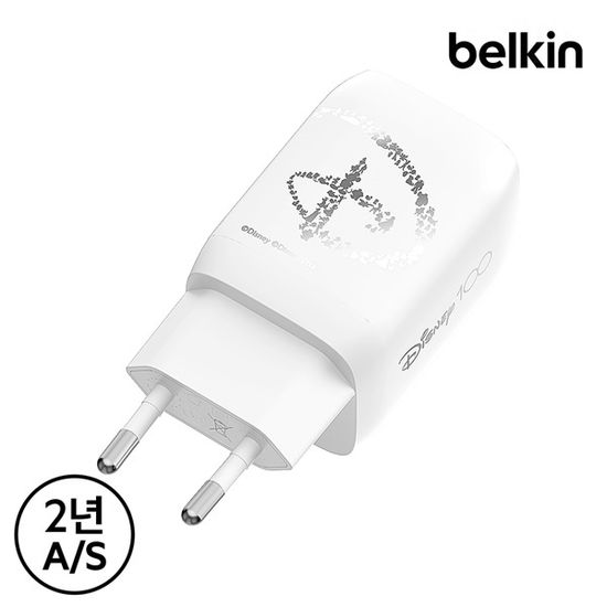 벨킨 디즈니 65W C타입 PD 3.0 충전기 WCH013WH