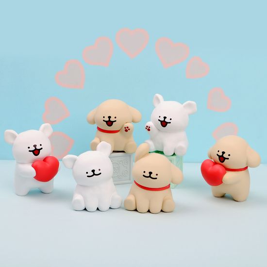 몰티즈 랜덤피규어 01 (낱개랜덤)